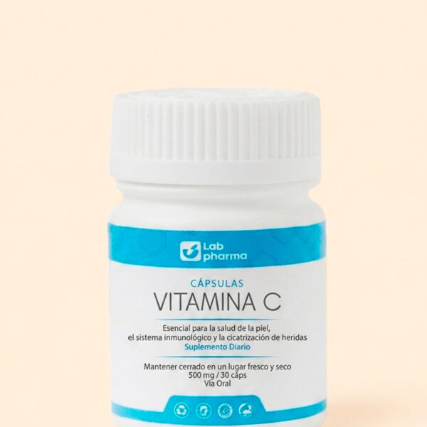 Cápsulas Vitamina C 30 cáps