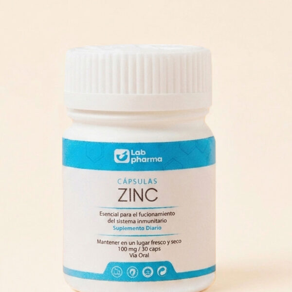 Cápsulas de Zinc 30 cáps
