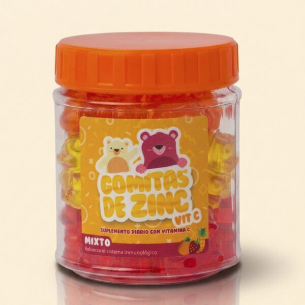 Gomitas de Zinc Mixto 30 unds