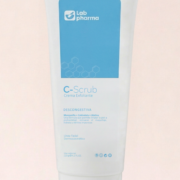 C- Scrub crema exfoliante - Descongestiva 120g